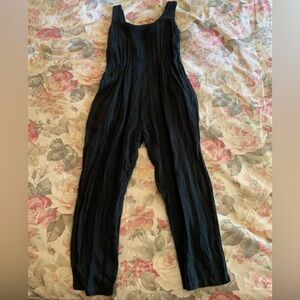 Black Crane Jumpsuit XS Black